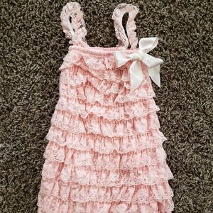 Pink Ruffle Infant Dress